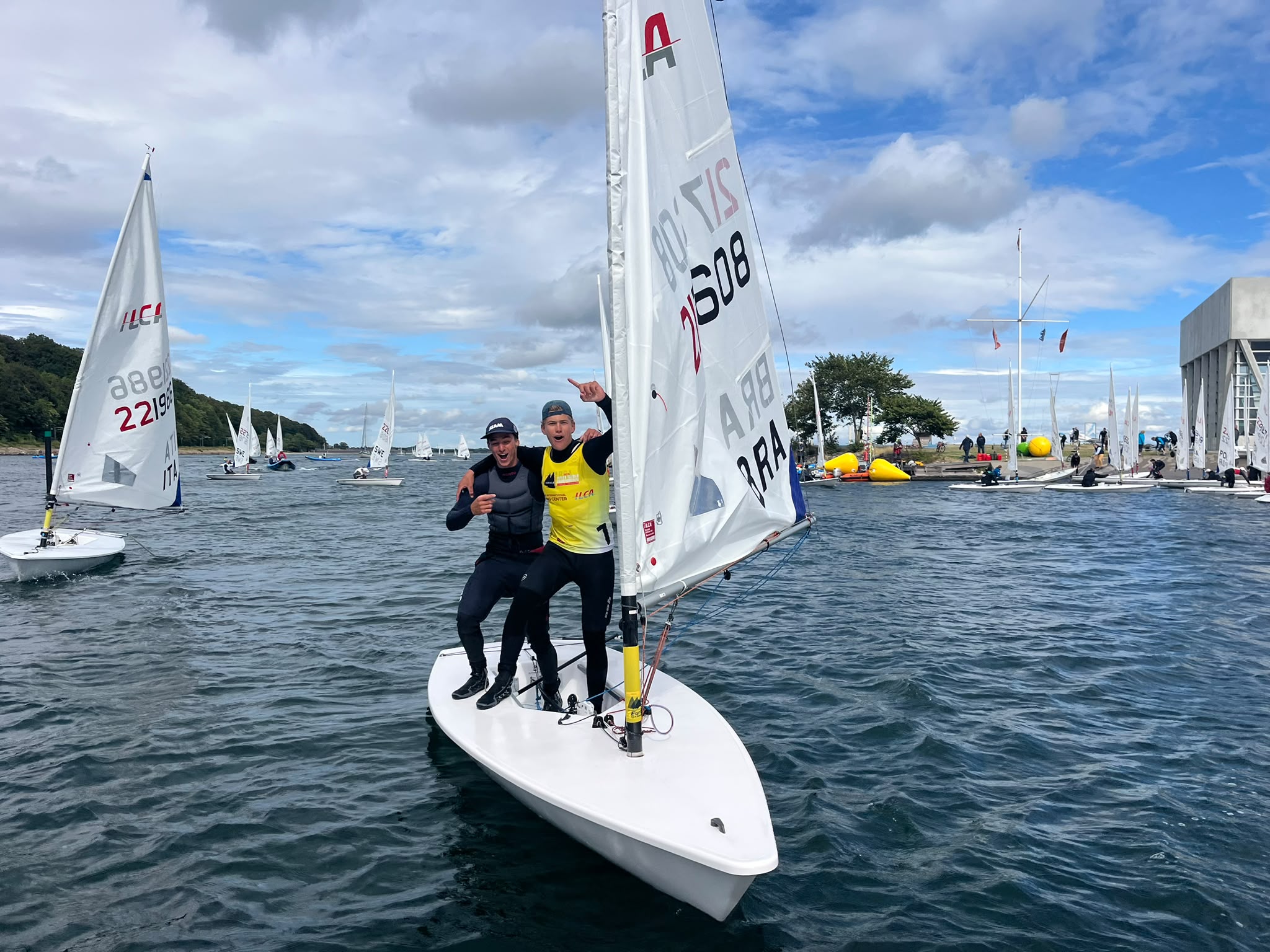 2026 ILCA 6 World Championship, Erik Scheidt sbanca Aarhus mentre Lorenzo Ghirotti (FVR) è terzo