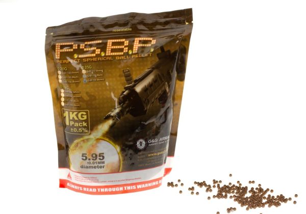 0.25g Perfect BBs 4000rds Brown