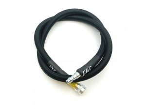 EPeS HPA S&F Braided Hose, 100cm, QD Foster - Black
