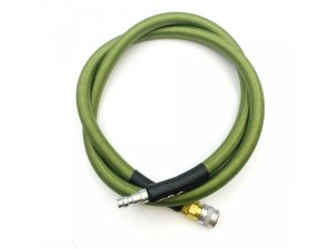 EPeS HPA S&F Braided Hose, 100cm, QD Foster - Olive Drab