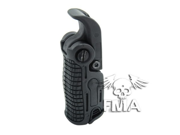 FMA Adjustable Folding Grip FGGK-S on RIS Rail - Black FMA Adjustable Folding Grip FGGK-S on RIS Rail - Black