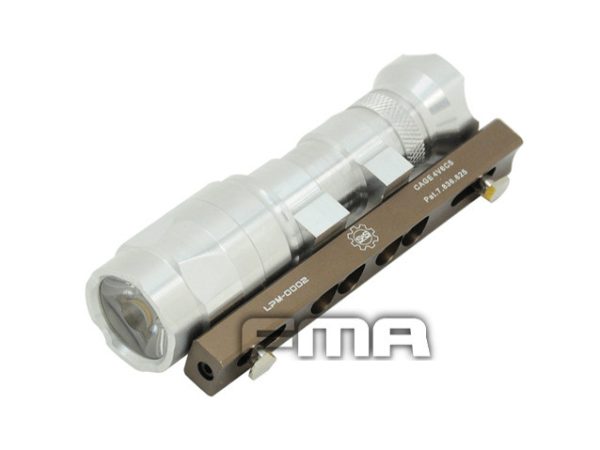 FMA CNC LOWPRO 45° Mount for M300 / M600 Flashlight - Bronze FMA CNC LOWPRO 45° Mount for M300 / M600 Flashlight - Bronze