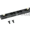 FMA CNC LOWPRO 45° Mount for M300 / M600 Flashlight - Black