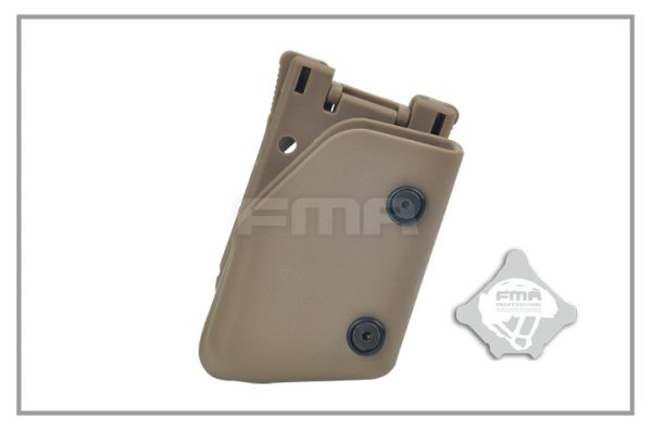 FMA MULTI-ANGLE SPEED Universal Belt Pistol Pouch - Tan FMA MULTI-ANGLE SPEED Universal Belt Pistol Pouch - Tan