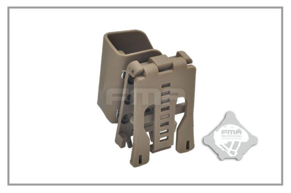 FMA MULTI-ANGLE SPEED Universal Belt Pistol Pouch - Tan FMA MULTI-ANGLE SPEED Universal Belt Pistol Pouch - Tan