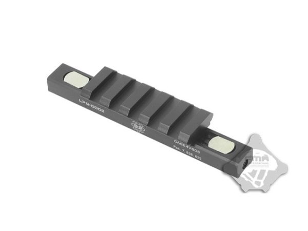 FMA CNC LOWPRO 45° Handguard RIS Rail - Black FMA CNC LOWPRO 45° Handguard RIS Rail - Black