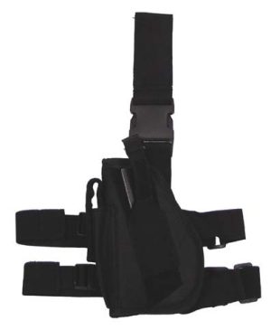 MIL-TEC Tactical Drop-Leg Holster, Left-Handed - Black