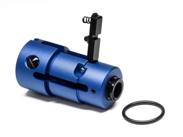 AA CNC Aluminum Hop-up Unit for ARES Amoeba Striker - Blue AA CNC Aluminum Hop-up Unit for ARES Amoeba Striker - Blue