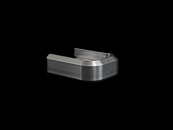 RA CNC Stainless Magazine Base Marui Hi-Capa