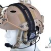 Conversion Kit for Tactical Helmets and Sordin Headset Stickers - BLACK Conversion Kit for Tactical Helmets and Sordin Headset Stickers - BLACK