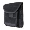 Admin panel with a map chamber - black Admin panel with a map chamber - black