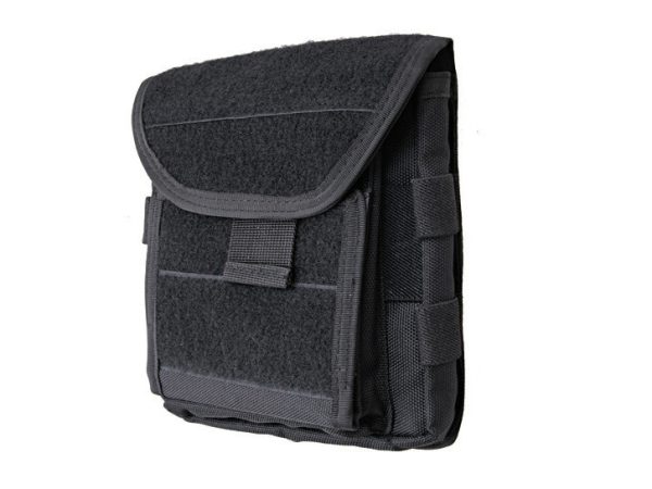 Admin panel with a map chamber - black Admin panel with a map chamber - black