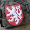 3D PVC CZECH LION Patch - Red 3D PVC CZECH LION Patch - Red