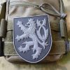 3D PVC CZECH LION Patch - Black 3D PVC CZECH LION Patch - Black