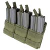 Triple Stacker Open-Top 6xM4/6xM16 Mag MOLLE Pouch OD Triple Stacker Open-Top 6xM4/6xM16 Mag MOLLE Pouch OD