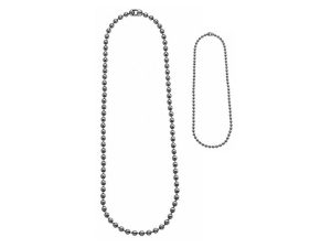 Chains for dog tags set SILVER original USA Chains for dog tags set SILVER original USA