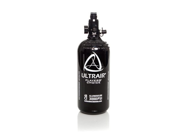 ASG HPA Tank Bottle Ultrair 48ci / 0.8 l - 3000 PSI - Black