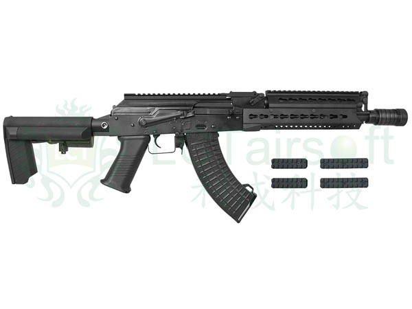 LCT AK-104 LTS Keymod 9.5" Airsoft Rifle – Black LCT AK-104 LTS Keymod 9.5" Airsoft Rifle – Black