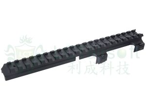 Low-profile scope mount with 8.5 inch Picatinny Rail for G3 Low-profile scope mount with 8.5 inch Picatinny Rail for G3