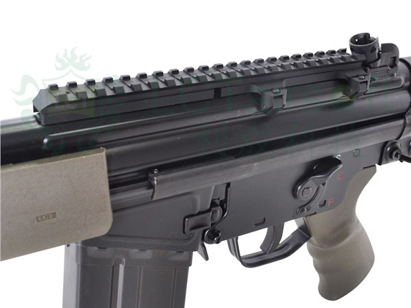 Low-profile scope mount with 8.5 inch Picatinny Rail for G3
