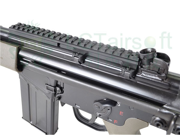 Low-profile scope mount with 8.5 inch Picatinny Rail for G3
