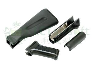 LCK74M Plastic Handguard Set (BK) LCK74M Plastic Handguard Set (BK)