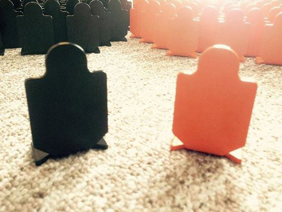 Small target (3pcs) - black