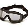 PYRAMEX Safety Glasses V2G Plus Anti-Fog EGB6410SDT - Black / Clear PYRAMEX Safety Glasses V2G Plus Anti-Fog EGB6410SDT - Black / Clear