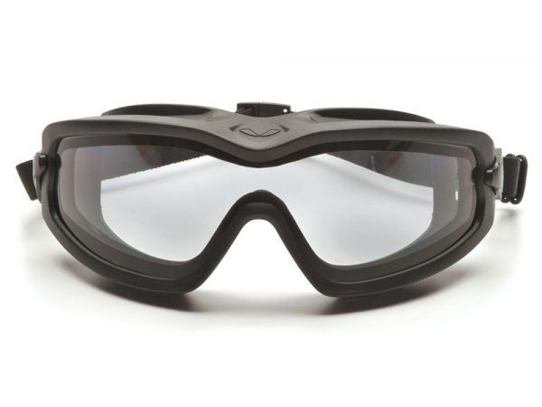 PYRAMEX Safety Glasses V2G Plus Anti-Fog EGB6410SDT - Black / Clear PYRAMEX Safety Glasses V2G Plus Anti-Fog EGB6410SDT - Black / Clear