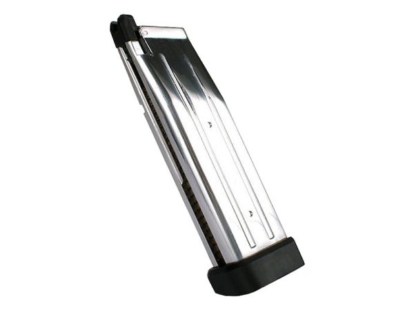 TM magazine for Marui Hi-Capa GBB, 31 BBs - Silver TM magazine for Marui Hi-Capa GBB, 31 BBs - Silver