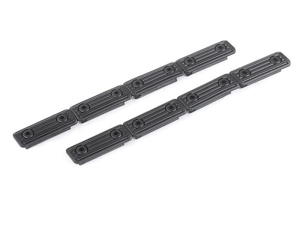 ASG M-LOK Slot Covers, 2 Pieces - Black