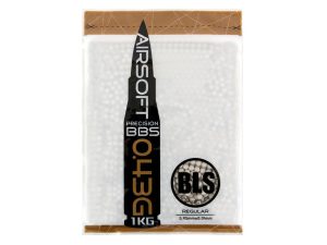 BLS PRECISION UH Airsoft Pellets 0.43g, 2300 BBs (Bag) - White BLS PRECISION UH Airsoft Pellets 0.43g, 2300 BBs (Bag) - White