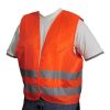 Reflective vest orange ALEX Reflective vest orange ALEX