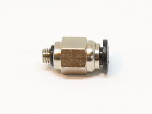 EPeS push-in coupling for 4mm hose (external thread M5)