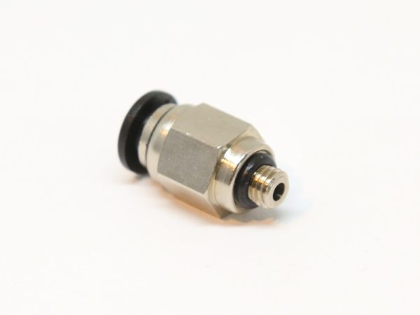 EPeS push-in coupling for 4mm hose (external thread M5) EPeS push-in coupling for 4mm hose (external thread M5)