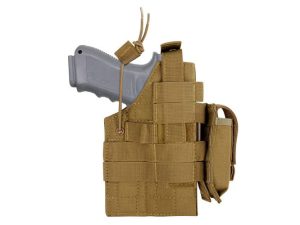 MOLLE pistol holster sided - CB MOLLE pistol holster sided - CB