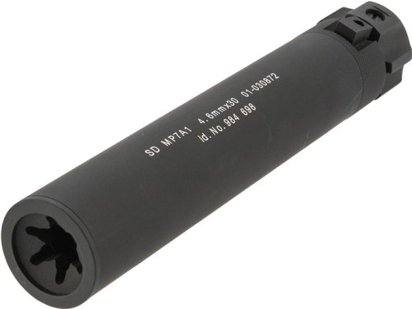 Angry Gun QD Silencer for TM MP7 A1 GBB with Tracer unit, 12+ mm (CW) - Black Angry Gun QD Silencer for TM MP7 A1 GBB with Tracer unit, 12+ mm (CW) - Black