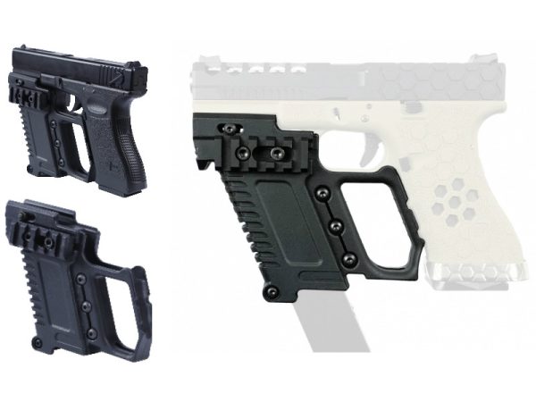 WST GB-37 Ergonomic Kit for G-series Pistols – Black WST GB-37 Ergonomic Kit for G-series Pistols – Black