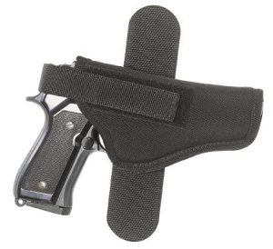 DASTA 205-1 Side Belt Holster for CZ 75, G 17, 92 FS and P 226, Right Hand - Black