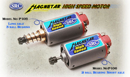 Hish speed motor - 2 ball bearing - short