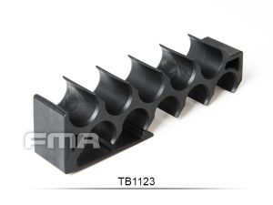 FMA 12GA Shotgun Shell Holder for Belt / MOLLE - Black