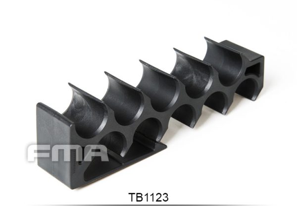 FMA 12GA Shotgun Shell Holder for Belt / MOLLE - Black FMA 12GA Shotgun Shell Holder for Belt / MOLLE - Black