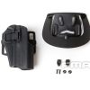 FMA CQC Serpa Belt Holster (TM Hi-Capa / Warrior), Right Hand - Black