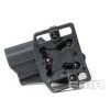 FMA CQC Serpa Belt Holster (TM Hi-Capa / Warrior), Right Hand - Black