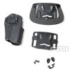 FMA CQC Serpa Belt Holster (TM Hi-Capa / Warrior), Right Hand - Black