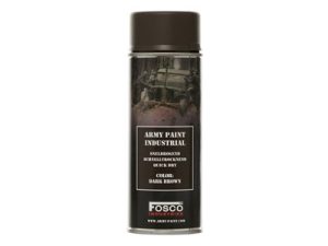 ARMY camouflage paint spray DARK BROWN