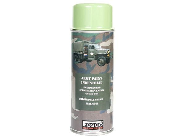 ARMY camouflage paint spray RAL 6021 LIGHT GREEN