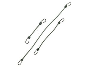 Bungee attachment OLIVE 8 mm - 30 cm, 1PC