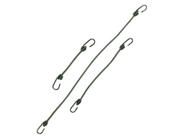 Bungee attachment OLIVE 8 mm - 75 cm, 1PC