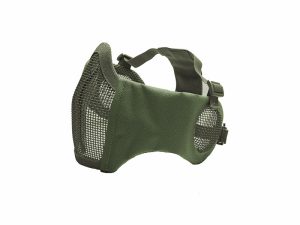 STRIKE Mask MESH V2+ with Ear Protectors - Green